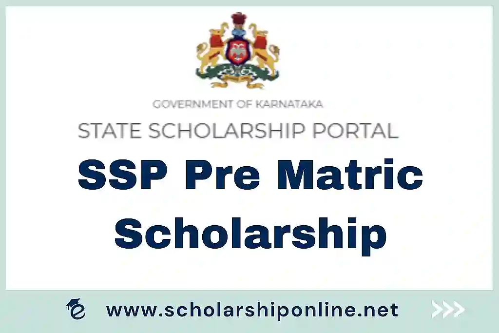 SSP Pre Matric Scholarship 2022-23 - Apply Online
