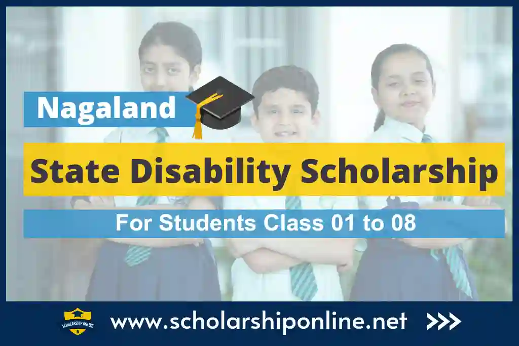 Nagaland State Disability Scholarship 2023-24: Apply Online